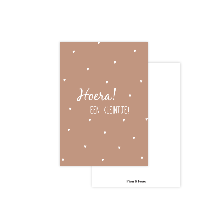 Card | Hooray, a little one!