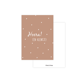 Tarjeta | ¡Hurra, un pequeño!