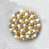 Coaster mustard