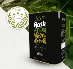 Premium 3L silk-screen printed tin gourmet EVOO