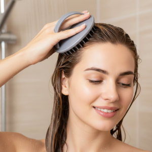 YOSMO Scalp Massage Brush – For Deep Cleansing, Exfoliation & Relaxation