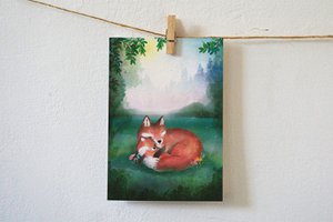 Card parent with child