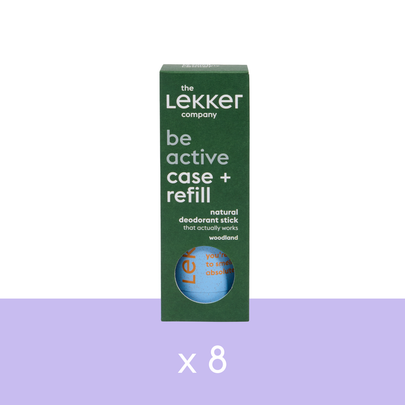 Deodorant refill starter - be active (x8)