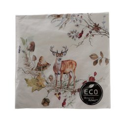 Boltze Home Napkins Deer Gerd 33cm