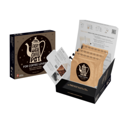 Coffee Pot Specialty Coffee 3 pcs Gift Box