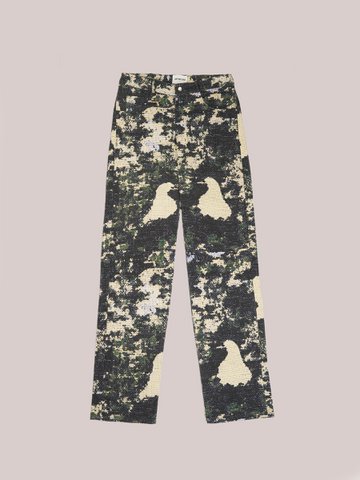 Carolina Bird Print Jeans