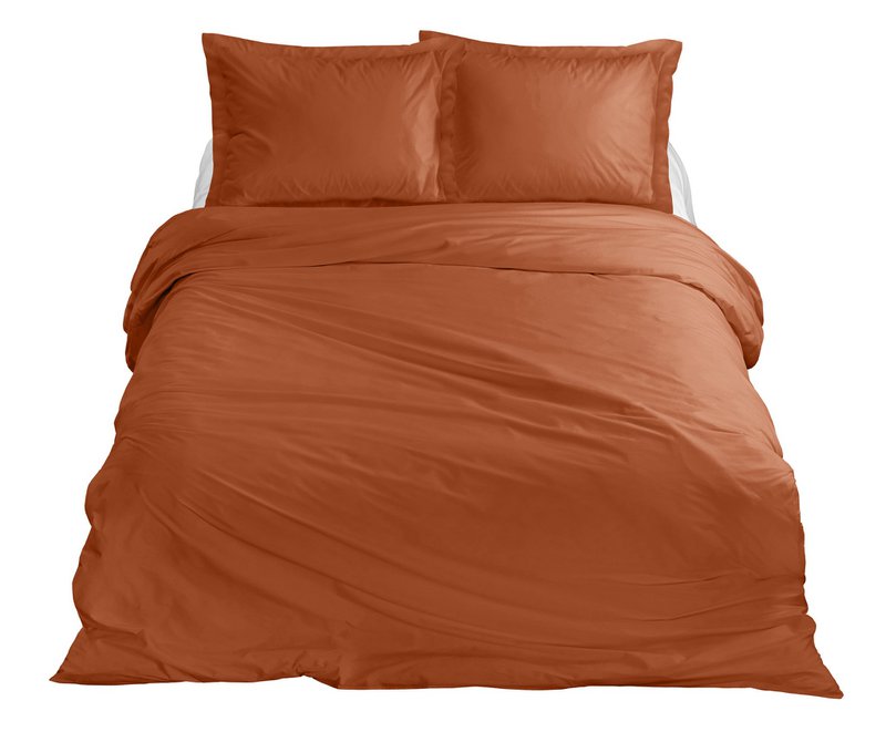 100% Cotton Satin Duvet Cover Set Indian Spice