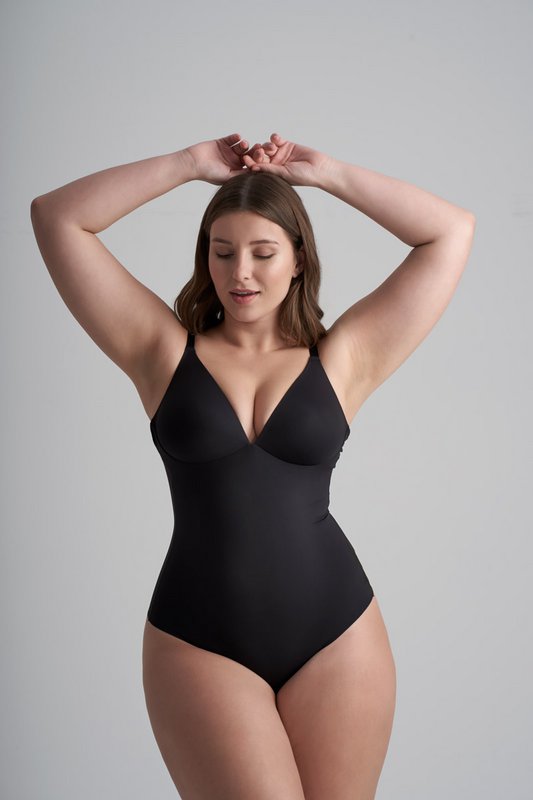 Sculpting Bodysuit Wire Free Black
