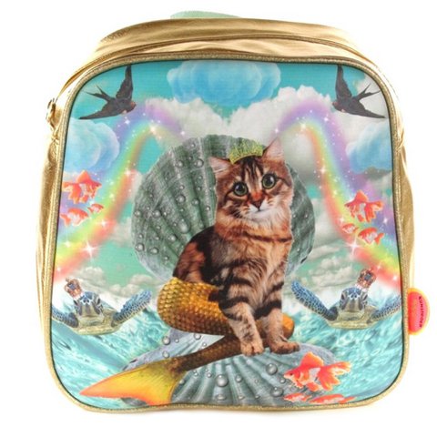 Rugzak Kat zeemeermin (Catmermaid)