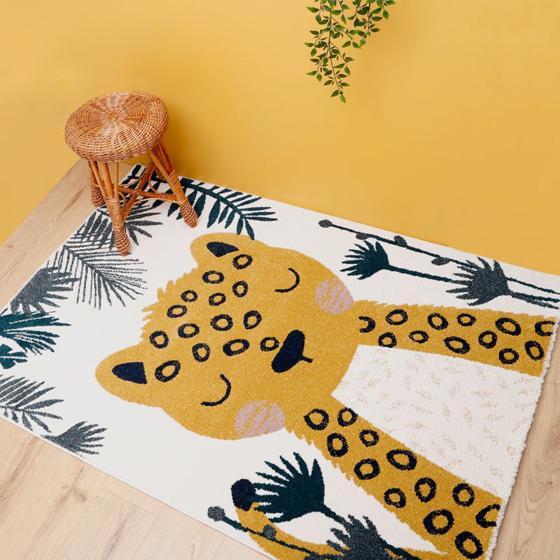 SÖREN Kinderteppich Leopard