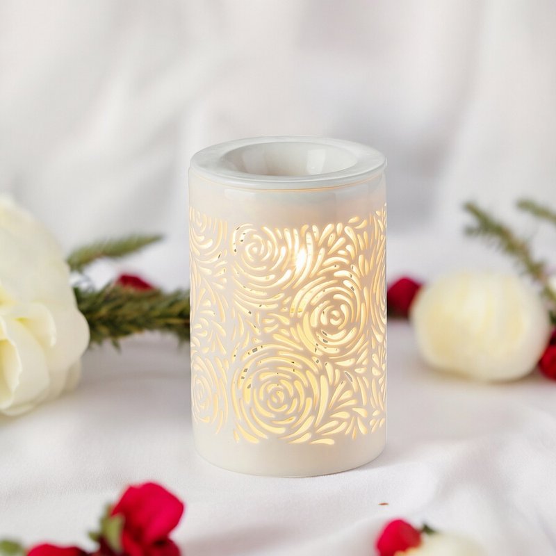 Difusor de Calor Suave – Calorya n°8 – en Porcelana Fina – Lámpara de Ambiente y Difusión – Idea de Decoración y Regalo