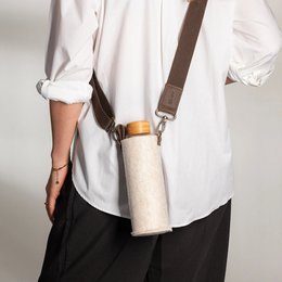 Protective cover made of rPET felt - "Ivory beige" by BELAMY