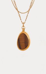Collana Delphine Occhio di tigre
