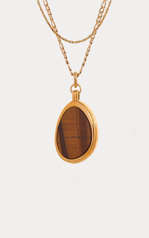 Delphine Tigereye Necklace