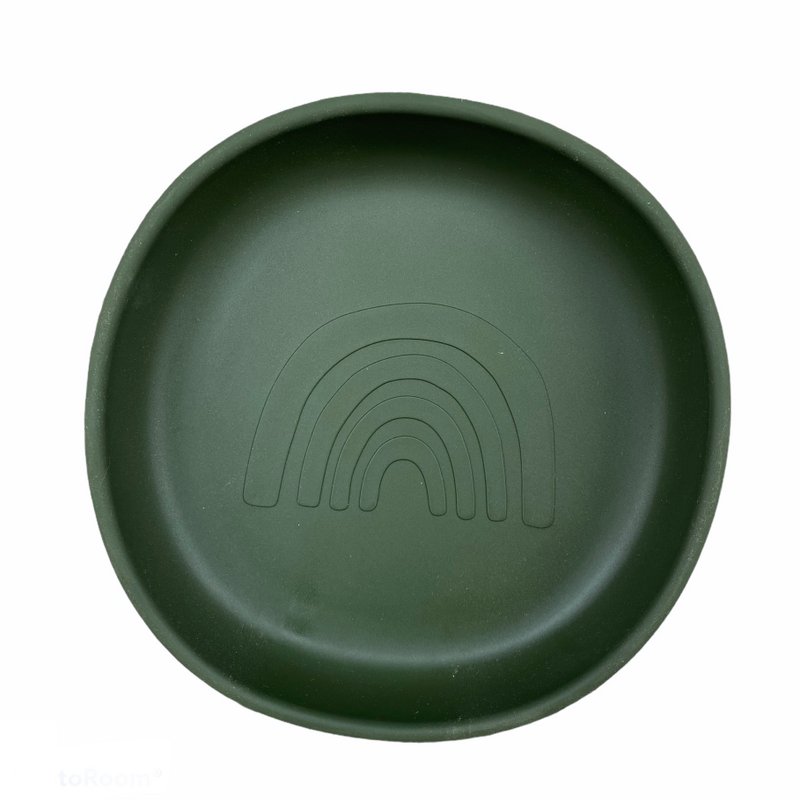 Piatto in silicone arcobaleno - cacciatore