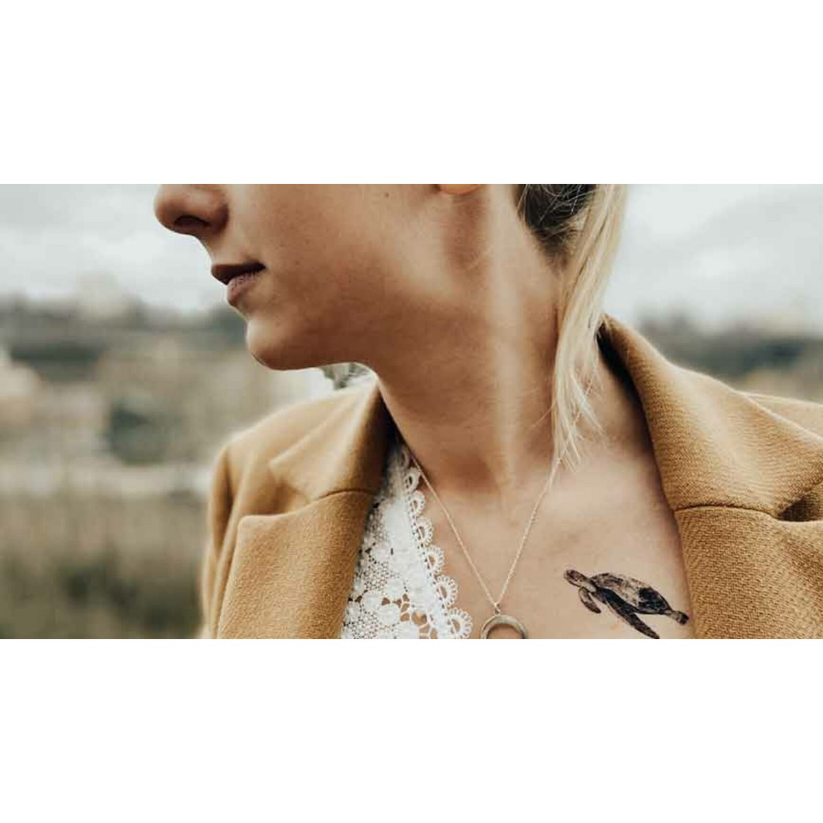 Tijdelijke tattoo: Schildpad
