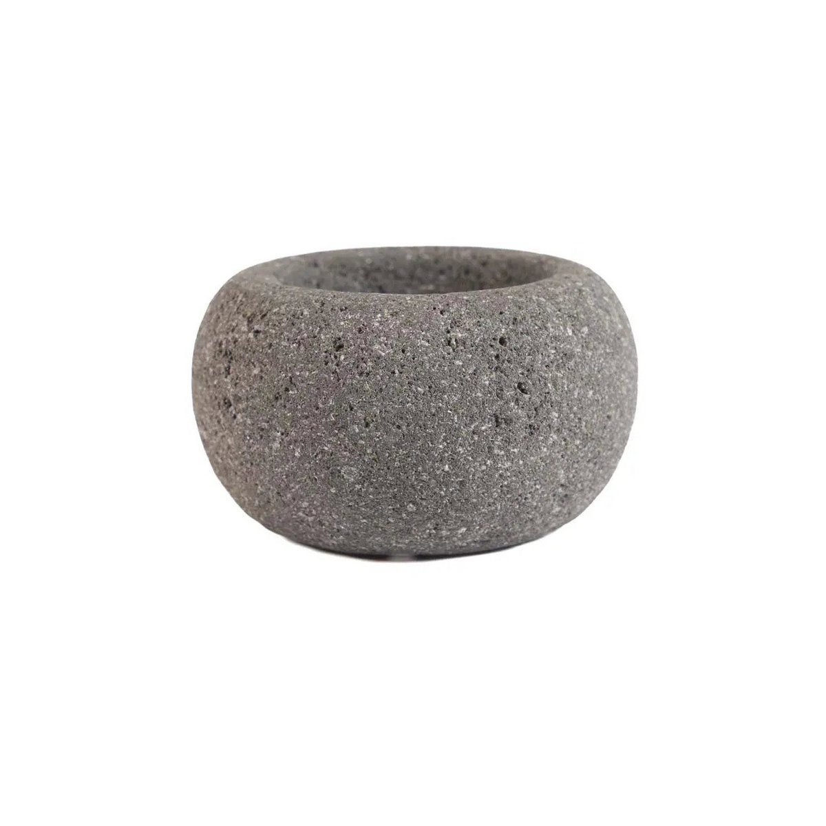 De Lava Stone Bowl - Black - XS
