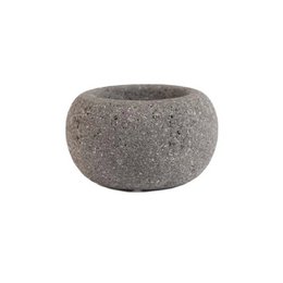Lava Stone Bowl - Black - XS
