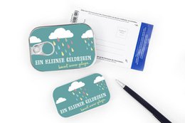 Can mail "money rain..." Clouds