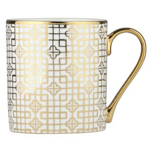 Art Deco Mok Goud