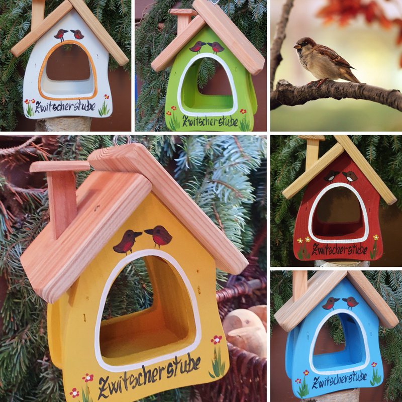 Vogelvilla - Futterhaus Die Futterstube - "Zwitscherstube"
