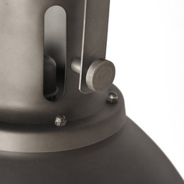 Hazer Spot pendant lamp - Burnt steel - Metal 47 x 52 x 47 cm