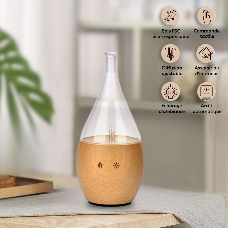 Nebulization Diffuser - Bolea - Touch Button - Aromatherapy Gift - Decoration Idea