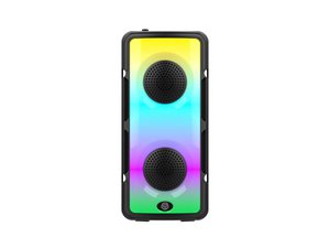 Techancy draadloze Bluetooth-luidspreker TH2636, 2 * 4 inch luidspreker, TWS stereogeluid, led-lichtritmes,