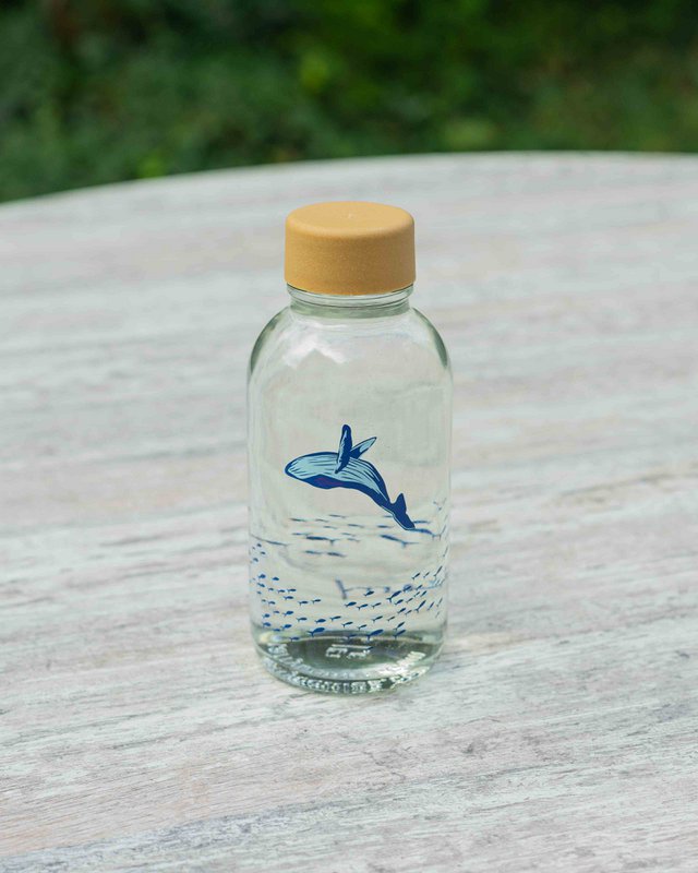 OCEAN LOVER 0,4 l Glasflasche