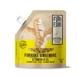 Furikake Ginger - Sesam- og tangkrydderi - saltalternativ 45G