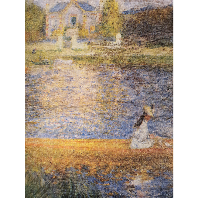wooden tile old dutch Renoir the skiff