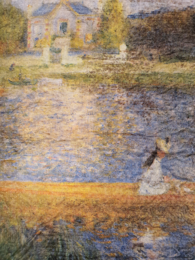 wooden tile old dutch Renoir the skiff