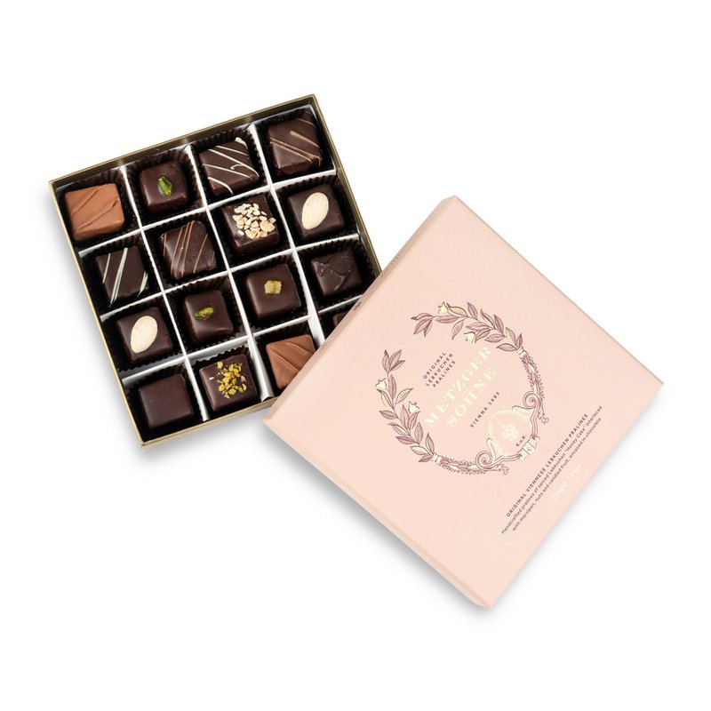Piccola Peperkoek Chocoladedoos - Roze