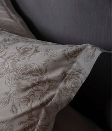 Pudebetræk Rose Line Almond
