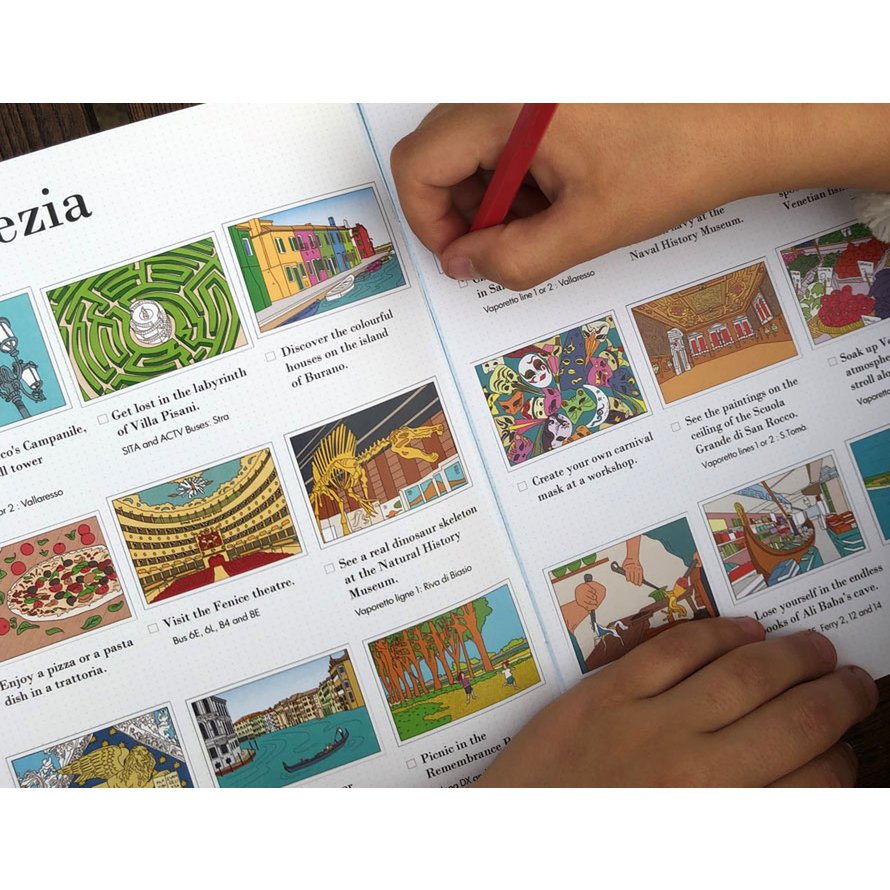 Venetië reisdagboek voor kinderen