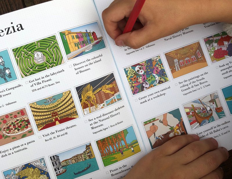 Venetië reisdagboek voor kinderen