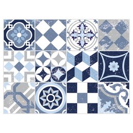 Mantel individual "MOSAICO AZUL"