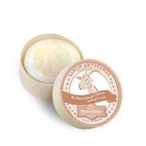 Goat's milk soap in wooden box 100g