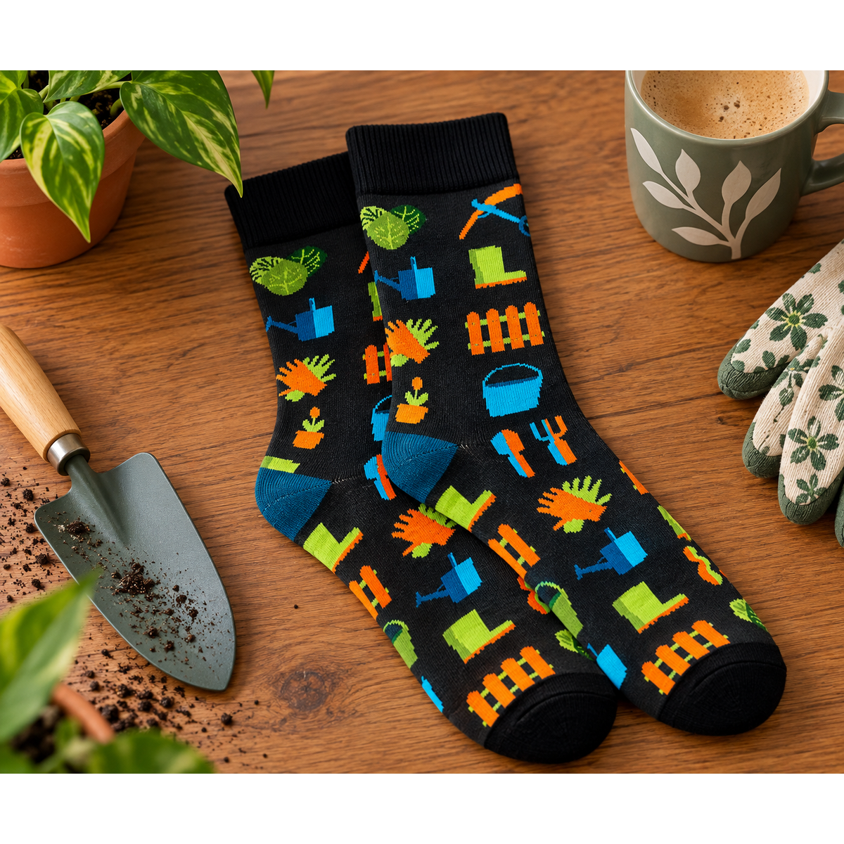 Tintl-Socken | Niederländisch - Gartenarbeit