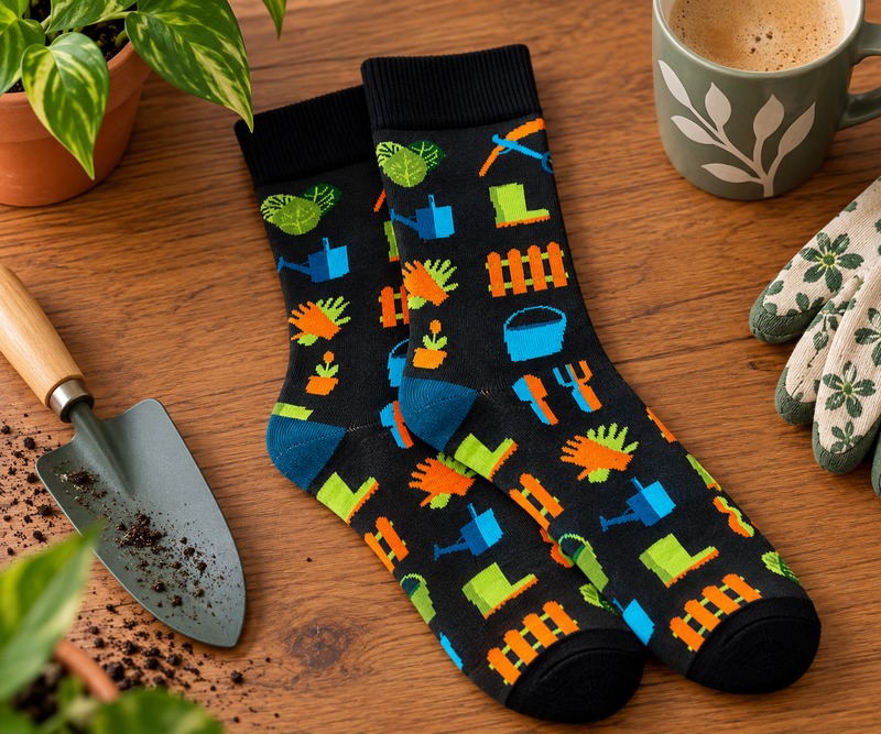 Tintl-Socken | Niederländisch - Gartenarbeit