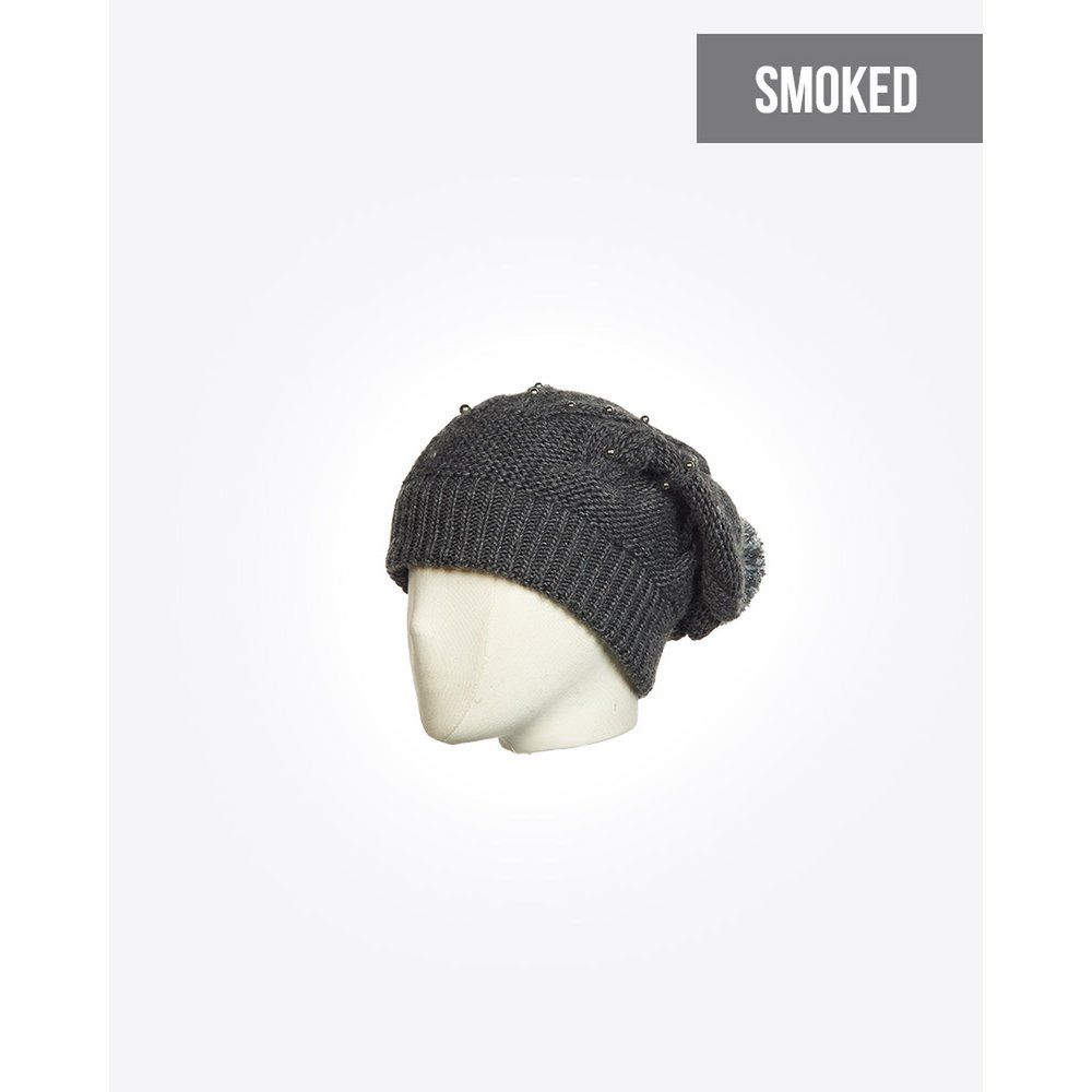 Dameshoed met pompon en parels: TASLI