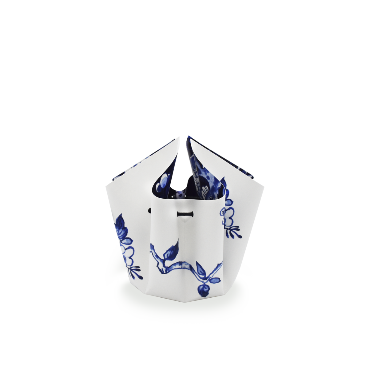 Hendrik 'Klappvase / Bogenvase Small' Delft Blue NO3 '