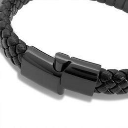 Pulsera de cuero "Helix"