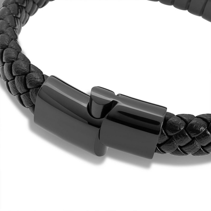 Pulsera de cuero "Helix"