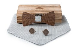 Children's wooden bow tie Groove Jr.