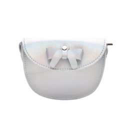Louise Neon silver gray shoulder bag