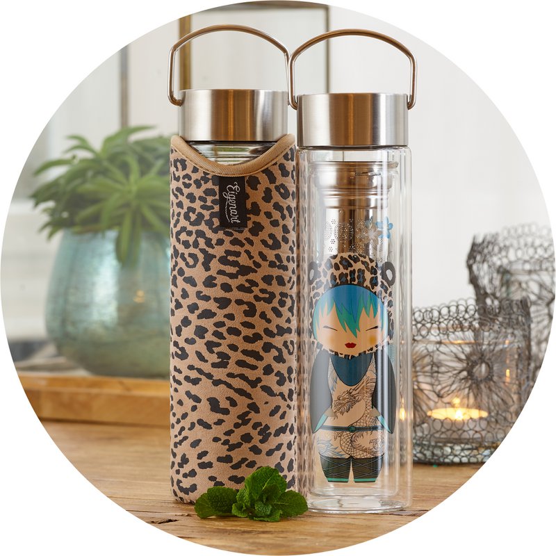 teflaske FLOWTEA "Little Animals" LEO