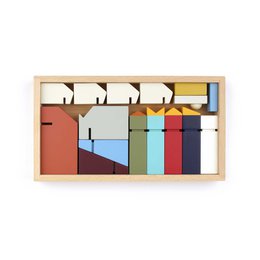 Modern Wooden Nativity Scene - Floris Hovers - IKONIC