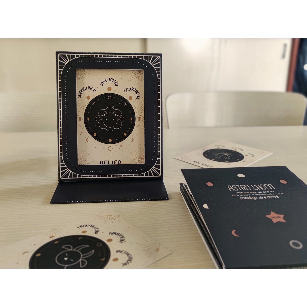 Astrologie etui 2 in 1 - dierenriemkaart + fotolijst