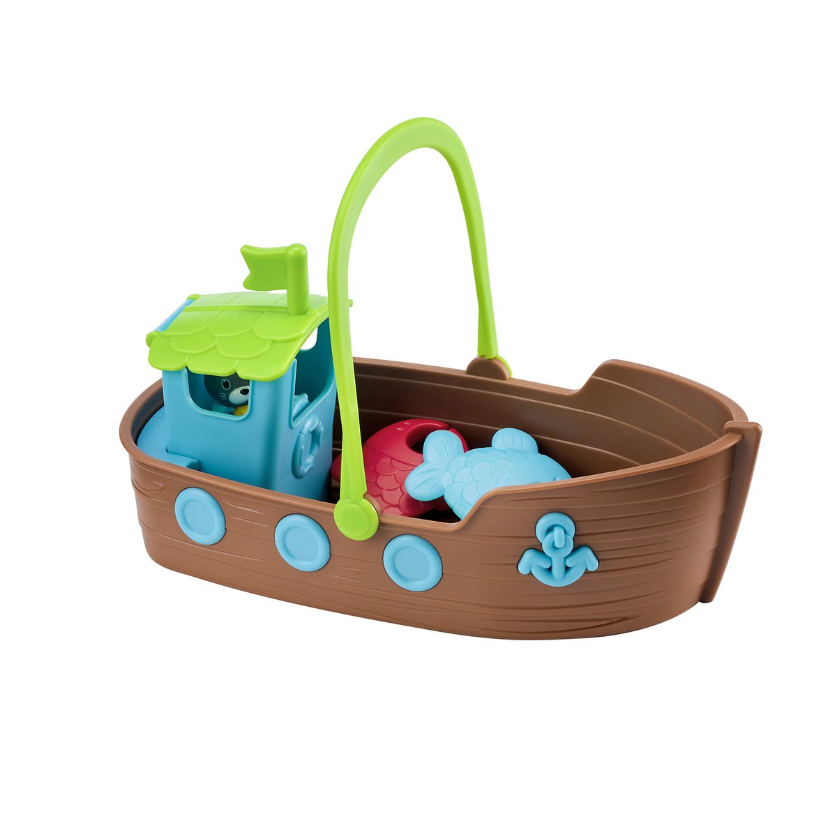Klorofil Badespielset Stapelboot